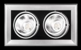Jazzway Светильник светодиодный встраиваемый PSP-S 312 2x9W 4000K 24° GREY IP40