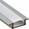 Jazzway Профиль PAL 2206 врезной (2м) анодированный, .1009616