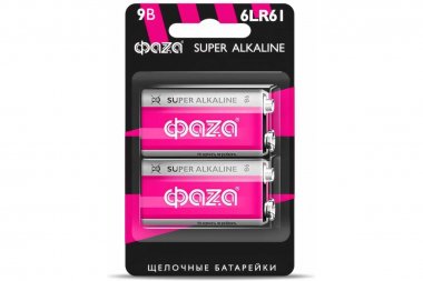 Фотография товара 'Jazzway .5030572 6LR61 ФАZА Super Alkaline BL-2'