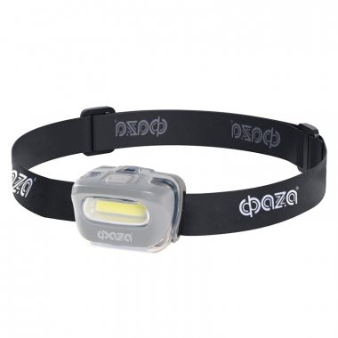 Фотография товара 'Jazzway .5044821 Фонарь ФАZА H5-L2W-gy налобн. 2Вт COB, 3xAAA'