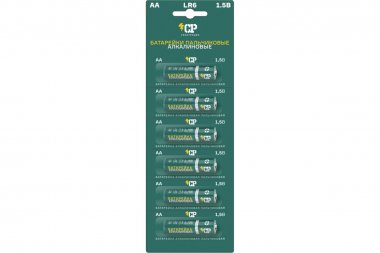 Фотография товара 'Jazzway .5041592 LR 6 CRAZYpower Алкалиновые'