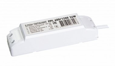 Фотография товара 'Jazzway Драйвер 800мА для PPL 600/1200 36w DC30-42v, .5008304'