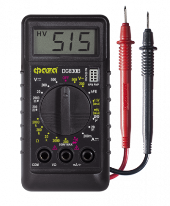 Фотография товара 'ФАZА Мультиметр цифровой M830B .5000377'