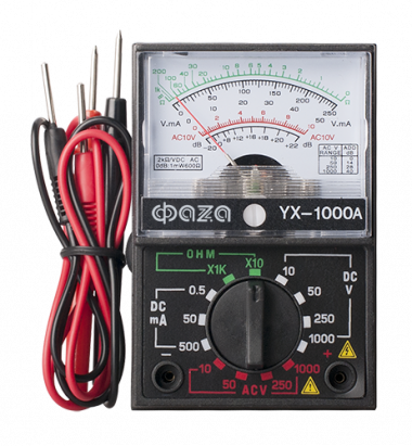 Фотография товара 'ФАZА Мультиметр аналоговый YX-1000A .5000537'