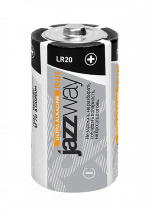 Фотография товара 'Jazzway Батарейки LR20 ULTRA Alkaline BL-2 .5005136'