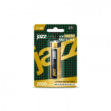 Фотография товара 'Jazzway Акк. 18650 2000 мАч с защитой BL-1 .5012042'