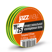 Фотография товара 'Jazzway Изолента JAZZway 19/25 желто-зеленая .5016910'
