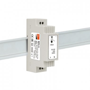 Фотография товара 'Jazzway .5046191 BSPS DIN 12VX1.25A/24VX0.625A=15w IP20 3г.гар'