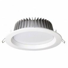 Фотография товара 'Jazzway Светильник PLED DL 28w (-) 70led Fr/Wh 3000K/1600Lm 90° IP40 100-240V'