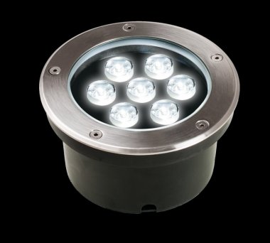 Фотография товара 'Jazzway Светильники светодиодные встраиваемые PGR R130 7w 4000K 30° Сhrome IP67'