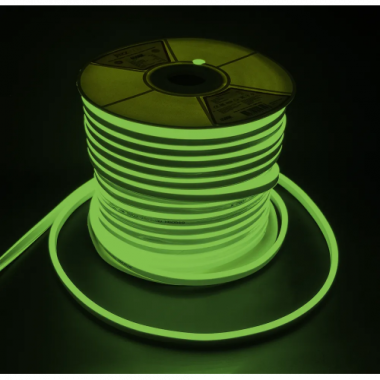 Фотография товара 'Jazzway Лента "Неон" PFN-01 2835/120 Green 220V IP65 6w/m 8*16mm 50'