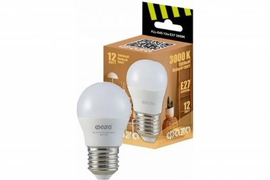 Фотография товара 'Jazzway .5038622 Лампа FLL- G45 12w E27 3000K 230/50'