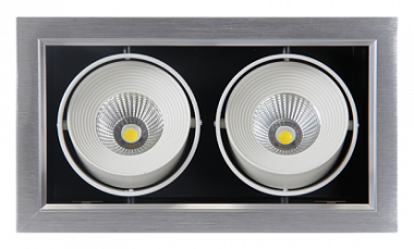 Фотография товара 'Jazzway PSP-S 112 2x9W 4000K 24° GREY Карданный IP40'