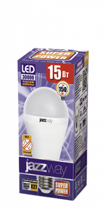 Фотография товара 'Jazzway PLED- SP A60 15w E27 3000K 230/50 Jazzway, .2853028'