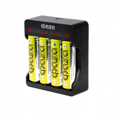 Фотография товара 'Jazzway .5038929 З/У ФАZА B-95USB (+4 x AA 2700мАч)'
