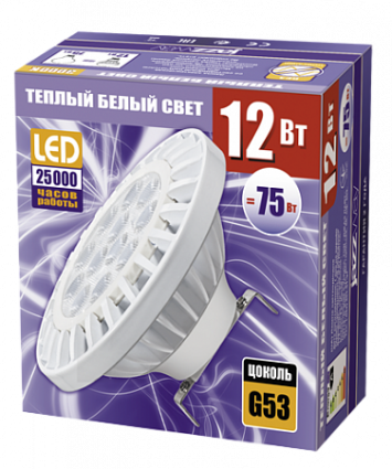 Фотография товара 'Jazzway PLED-AR111 12w 3000K 960Lm G53 185-265V Jazzway, .1036155'