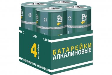 Фотография товара 'Jazzway .5041370 LR14 CRAZYpower Алкалиновые'