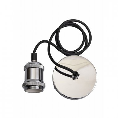 Фотография товара 'Jazzway .5015951 RETRO патрон с проводом PLC 01 E27 230V/1M Electrosilvering'