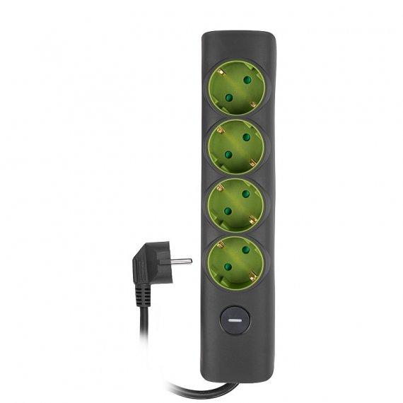 Фотография товара 'Jazzway .5051850 ET-04-140G удлинитель бытовой с выключателем'