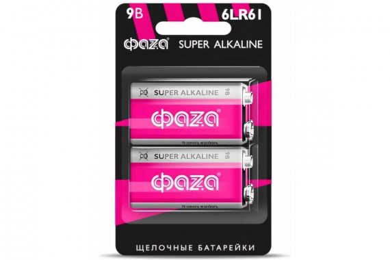 Фотография товара 'Jazzway .5030572 6LR61 ФАZА Super Alkaline BL-2'