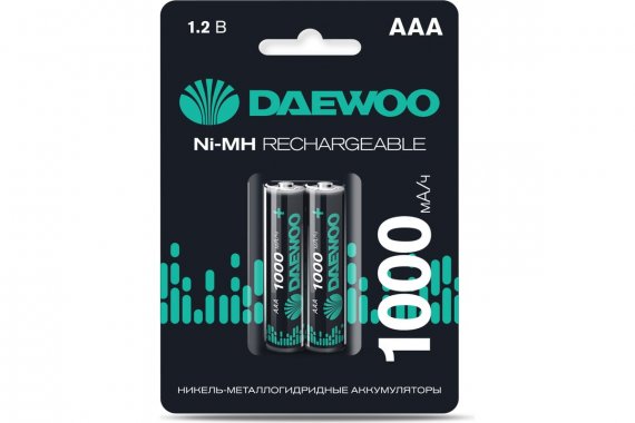 Фотография товара 'Jazzway .5043176 Акк. DAEWOO AAA (1000mAh) Ni-MH BL-2'