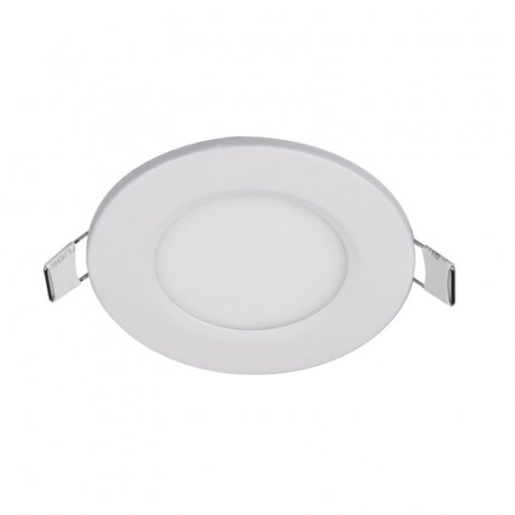 Фотография товара 'Jazzway Встраиваемый светодиодный светильник PPL-R 3w 4000K IP40 WH d90мм'