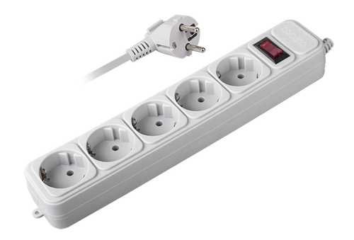 Фотография товара 'ФАZА Сетевой фильтр FOP-05GS-180-gy .5022980'