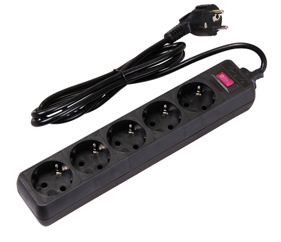 Фотография товара 'ФАZА Сетевой фильтр FOP-05GS-500-bk .5007666'