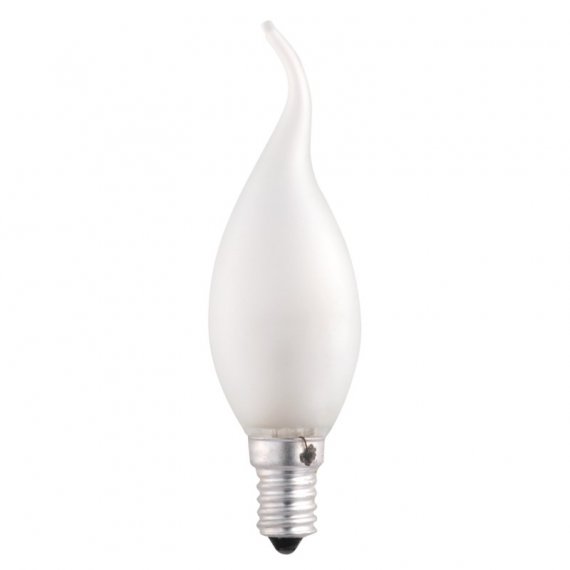 Фотография товара 'Jazzway .3321482 CT35 60W E14 frosted "Свеча на ветру"'