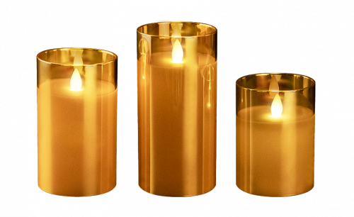 Фотография товара 'ФАZА Свечи CL7-SET3-gd .5018822'