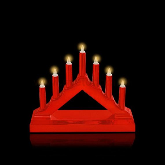 Фотография товара 'Jazzway Светильник светодиодный ФАZА CS- 7R (красн.)'