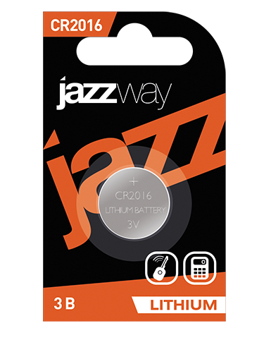 Фотография товара 'Jazzway Батарейки, LITHIUM CR2025 JAZZway BL-1 .2852861'