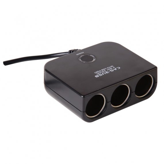 Фотография товара 'Jazzway Разветвитель автомобильный CAS-3USB .1018441'