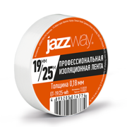 Фотография товара 'Jazzway Изолента JAZZway 19/25 белая .5016774'