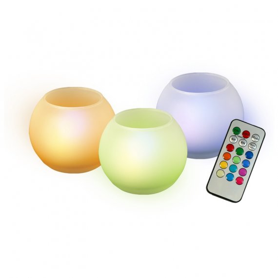 Фотография товара 'Jazzway Свечи TG-RGB-SET3/GL .1003447'