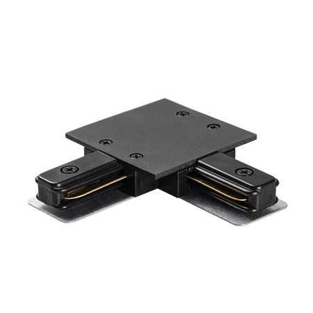 Фотография товара 'Jazzway Коннектор PTR/R CL-BL Коннектор чёрный L-обр. (встраиваемый)'