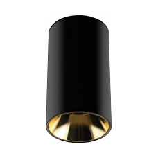 Фотография товара 'Jazzway Светильник PDL-R 14080 GU10 BL/GL (черный/золото) 230V IP20'