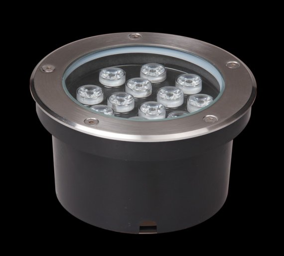 Фотография товара 'Jazzway Светильники светодиодные встраиваемые PGR R180 12w 4000K 30° Сhrome IP67'