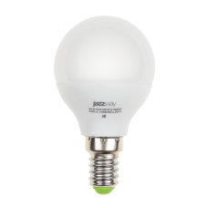 Фотография товара 'Jazzway Лампа светодиодная PLED- ECO-G45 5w E14 3000K 400Lm 230V/50Hz'