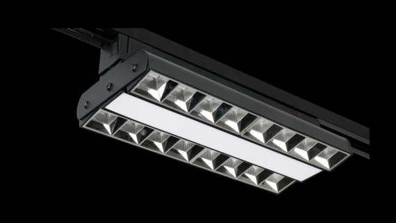 Фотография товара 'Jazzway .5039551 Прожектор PTR 2260R 1F2S 60w 3000K 60°,120°,60° BL (чёрный) 280mm IP40'