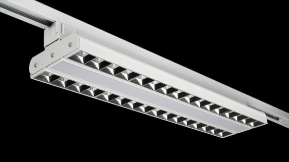 Фотография товара 'Jazzway .5039575 Прожектор PTR 2260R 1F2S 60w 3000K 60°,120°,60° WH (белый) 280mm IP40'