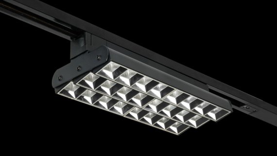 Фотография товара 'Jazzway .5039391 Прожектор PTR 2296R 3S 96w 4000K 60° BL (чёрный) 540mm IP40'