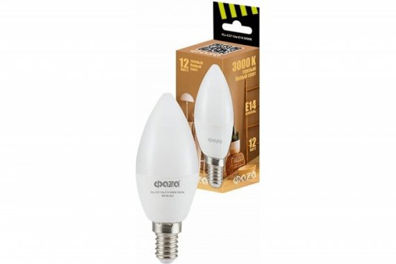 Фотография товара 'Jazzway .5038509 Лампа FLL- C37 12w E14 3000K 230/50'