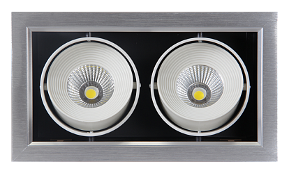 Фотография товара 'Jazzway PSP-S 112 2x9W 4000K 24° GREY Карданный IP40'