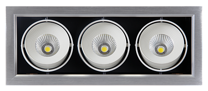 Фотография товара 'Jazzway PSP-S 113 3x9W 4000K 24° GREY Карданный IP40'