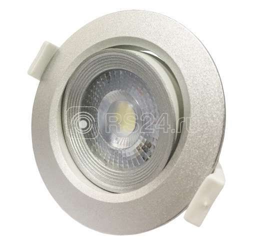 Фотография товара 'Jazzway PSP-R 9044 7W SILV 4000K 38° круг/поворот IP40'