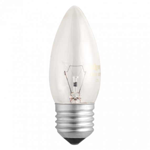Фотография товара 'Jazzway .3320331 B35 240V 60W E27 clear'