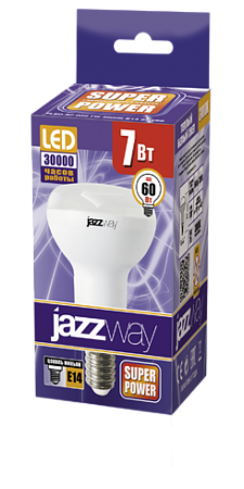Фотография товара 'Jazzway PLED- SP R50 7w 3000K E14 230/50 Jazzway, .1033628'