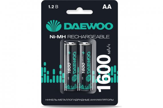 Фотография товара 'Jazzway .5043206 Акк. DAEWOO AA (1600mAh) Ni-MH BL-2'