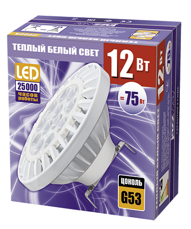 Фотография товара 'Jazzway PLED-AR111 12w 3000K 960Lm G53 185-265V Jazzway, .1036155'